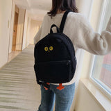Plush Owl Backpack for Teen Girls - Cartoon School Bag