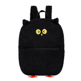 Plush Owl Backpack for Teen Girls - Cartoon School Bag