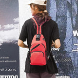 Oxford Cloth Women Travel Backpacks Ladies Waterproof Shoulder Bags