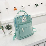 Nylon Shoulder Bag Waterproof School Girls Backpack Mochila