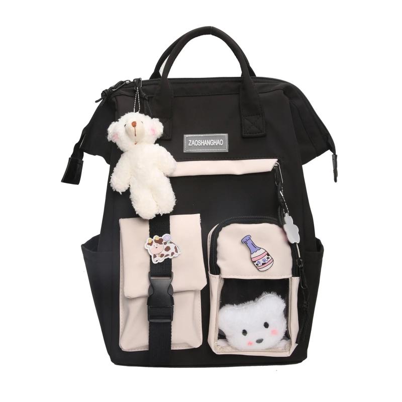 Women Lightweight Backpack Students Casual Daypack Large Capacity School Bag