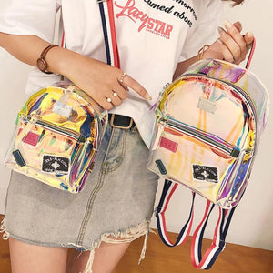 Sequin Mini Backpack Girl School Shoulder Bag Rucksack Travel Bags