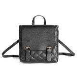 Women Small Backpack PU Leather Shoulder Bag Casual Daypack