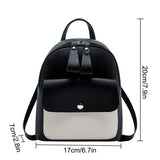 Women Leather Backpack Casual Travel Bagpack School Bags