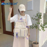 Canvas Backpack Large Capacity Student Hit Laptop Bag