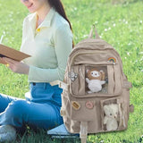 Adjustable Straps Backpack with Pockets for School