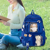 Adjustable Straps Backpack with Pockets for School