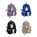 Adjustable Straps Backpack with Pockets for School
