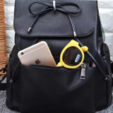 Women's Bowknot PU Backpack Large Capacity Travel Bag