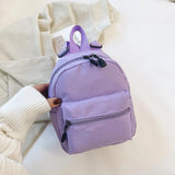Nylon Mini Backpack Preppy Style School Travel Bags for Teen Girls