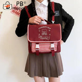 Japanese Nylon Student School Bag Softback for Daughter