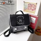 Japanese Nylon Student School Bag Softback for Daughter