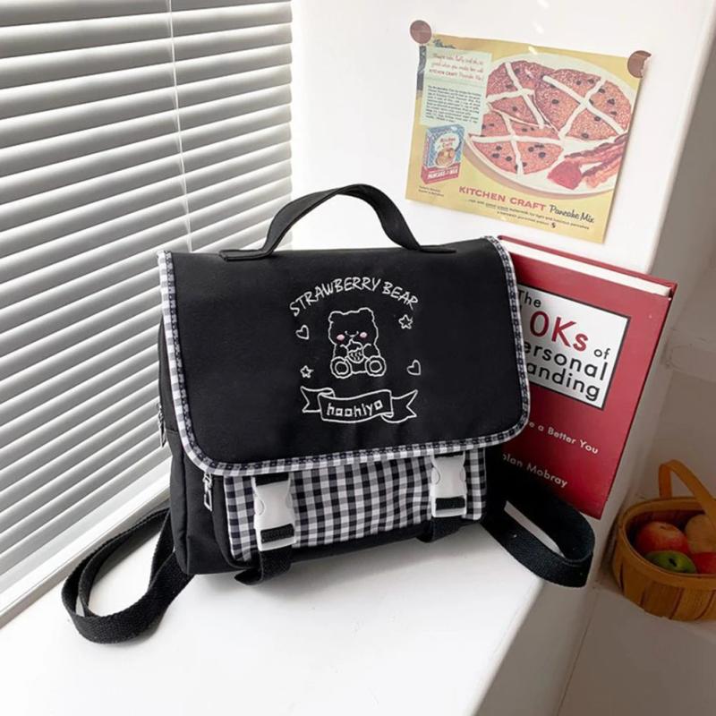 Japanese Nylon Student School Bag Softback for Daughter