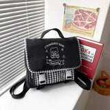 Japanese Nylon Student School Bag Softback for Daughter