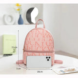 Soft Leather Women Small Backpack Shoulder Bag Mini Bagpack Mochila