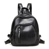 Lady Small PU Leather Backpack