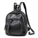 Lady Small PU Leather Backpack