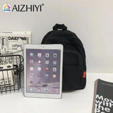 Canvas School Bag Small Shoulder Bag Solid Phone Bag