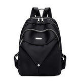 Youth Oxford Leather Backpack for Teenage Girls