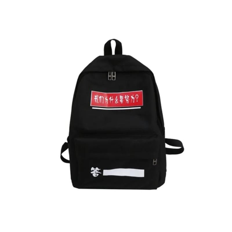 Canvas Backpack For Lady Teenager Girls School Bookbag Travel Rucksack