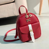 Women's Mini Backpack PU Leather Backpack School Bags for Girls