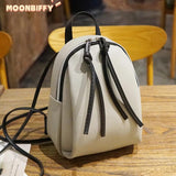 Chic Mini Backpack w/ Tassel Zip