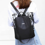 Women's Anti-Theft Backpack Waterproof School Bags for Teenage Girl