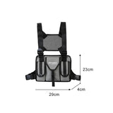 Unisex Streetwear Vest Bag Waistcoat Pack Hip Hop Style