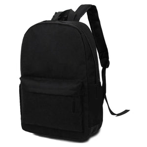 Canvas Shoulder Backpack Youth Travel Camping Portable Anime Print Bag