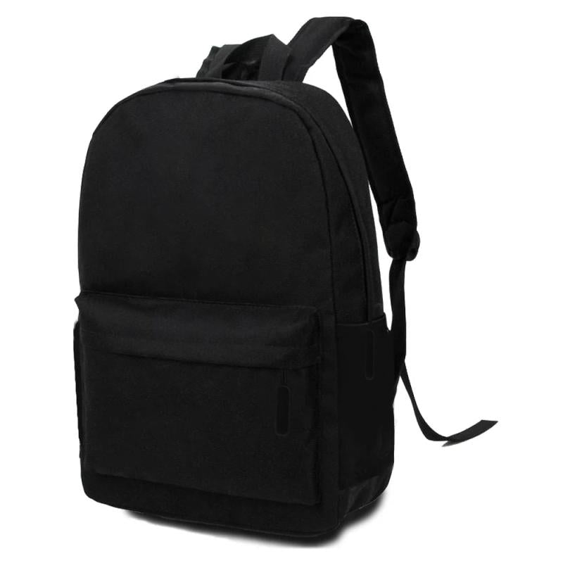 Canvas Shoulder Backpack Youth Travel Camping Portable Anime Print Bag