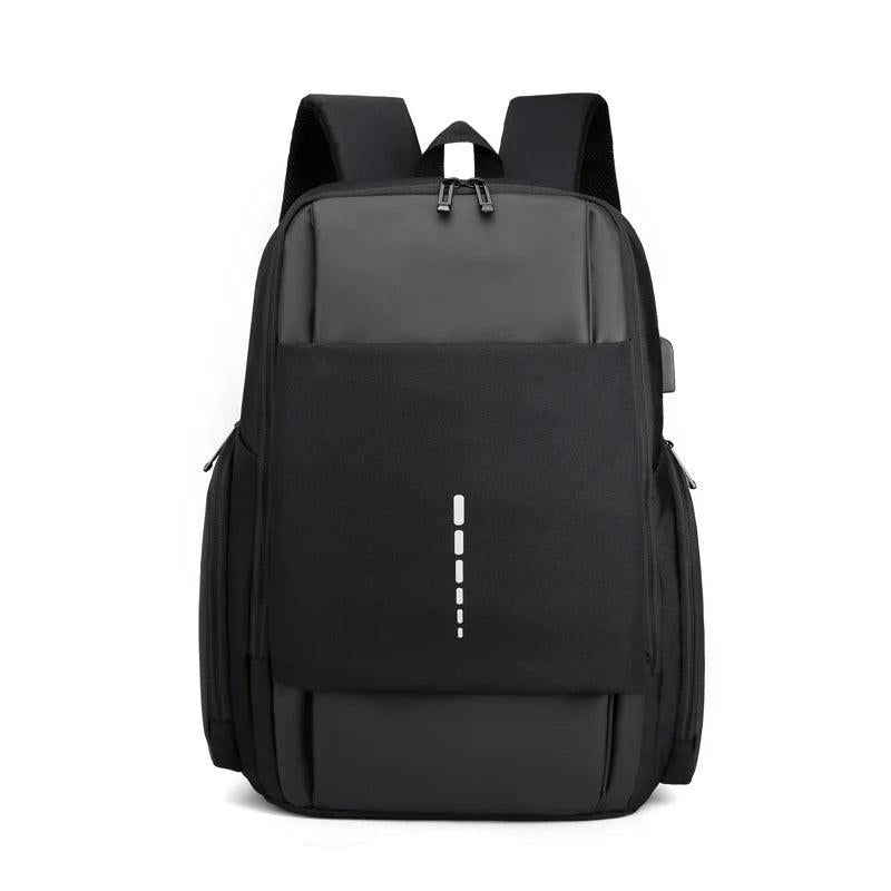 Men Business Waterproof Backpacks USB Charging 15.6 Laptop Travel Bags