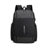 Men Business Waterproof Backpacks USB Charging 15.6 Laptop Travel Bags
