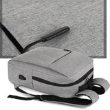 Men's USB Rechargeable Laptop Backpack Anti Theft Business Bag