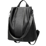 Vintage Women Mini Backpack Female PU Leather Back Pack Large Capacity