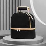 Mummy Bag Baby Food Backpack Double Layer Feeding Bottle Backpack