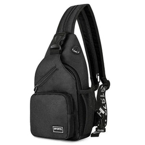 Canvas Chest Bag Multifunctional Sling Messenger Sports Backpack
