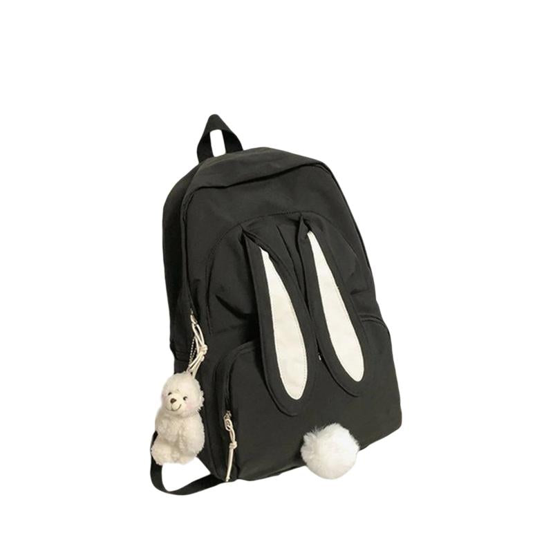 Large Capacity Backpacks with Bear Pockets School Bags for Teen Girls
