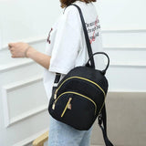 Women Girls Mini Backpack Canvas Shoulder School Bag Rucksack Ladies Holiday Tra