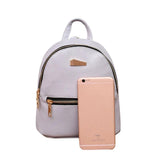 Mini Leather Backpack School Rucksack Women Shoulder Satchel Travel Bags