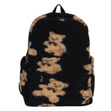 Bears Print Backpack Bagpack For Teenage Girls