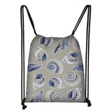 Funny Starfish Sea Conch Print Shoulder Bag