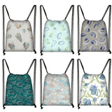 Funny Starfish Sea Conch Print Shoulder Bag