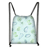 Funny Starfish Sea Conch Print Shoulder Bag