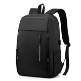 Waterproof Business Backpack Men USB Charging School Backpack 15.6 Inch Laptop B