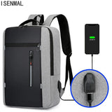 Men Stylish Backpack USB Charging School Backpack 15.6 Inch Laptop