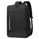 Men Backpack Waterproof Business Laptop Reflective USB Charging Rucksack