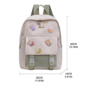 Stylish Backpack Rucksack Girls School Bag Travel Book Bags