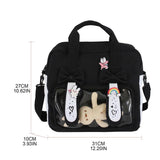 Harajuku School Bag for Teen Girls, Shoulder Daypack