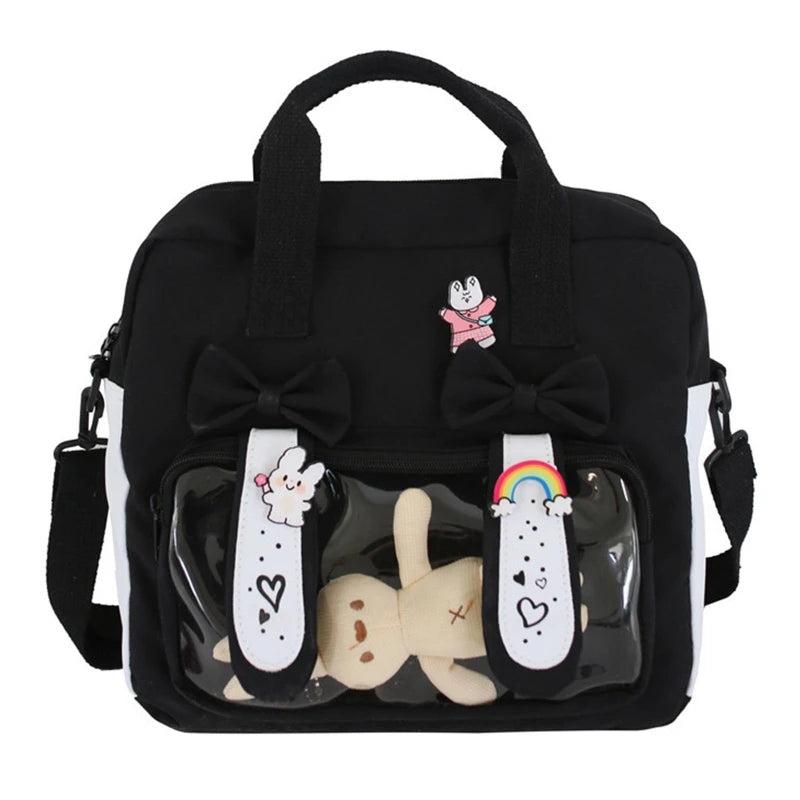Harajuku School Bag for Teen Girls, Shoulder Daypack