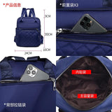 Waterproof Oxford Women Backpack Anti-theft School Bag
